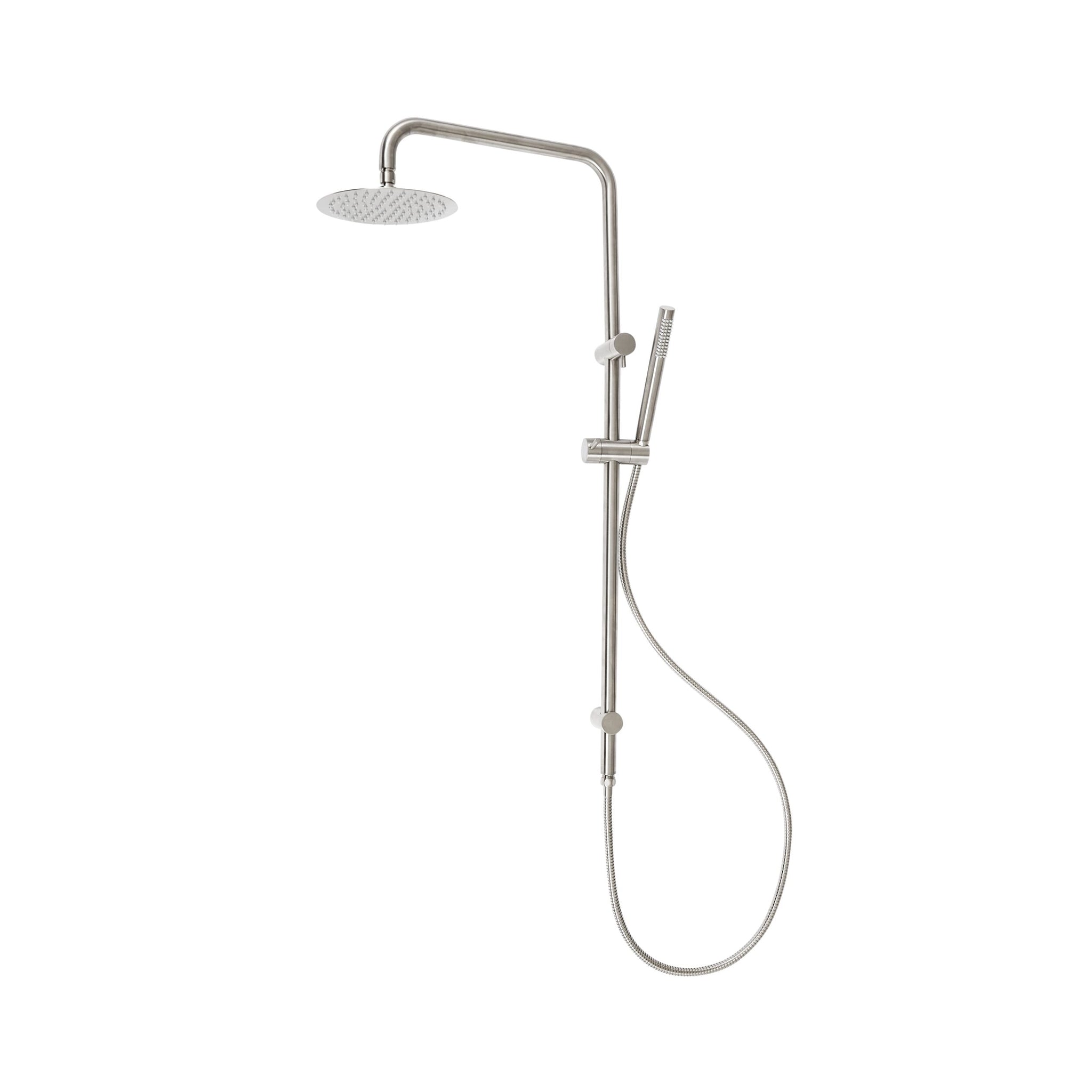 Finlay Shower & Hand Shower Rail Brushed Nickel