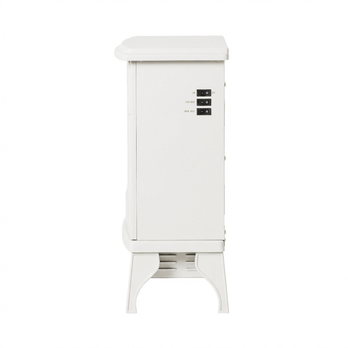 Bromley Electric Fireplace White