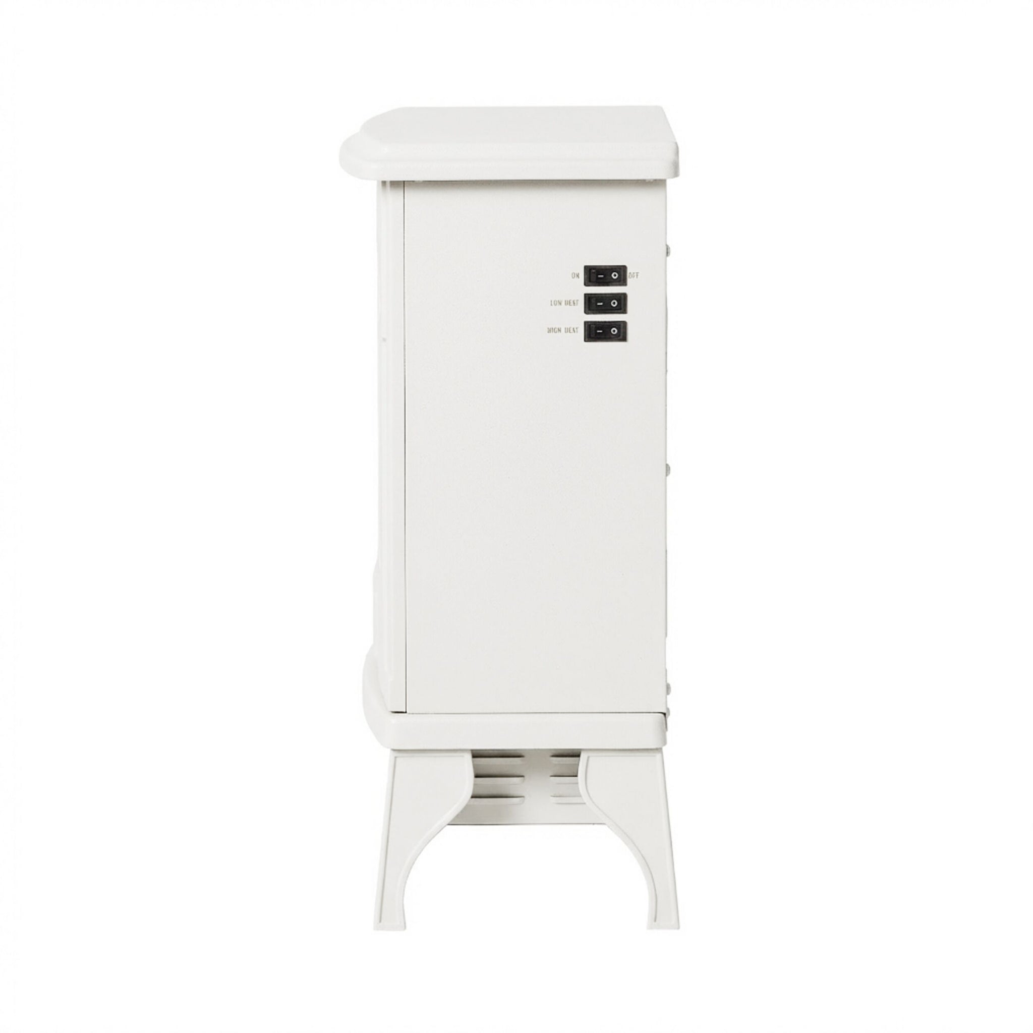 Bromley Electric Fireplace White