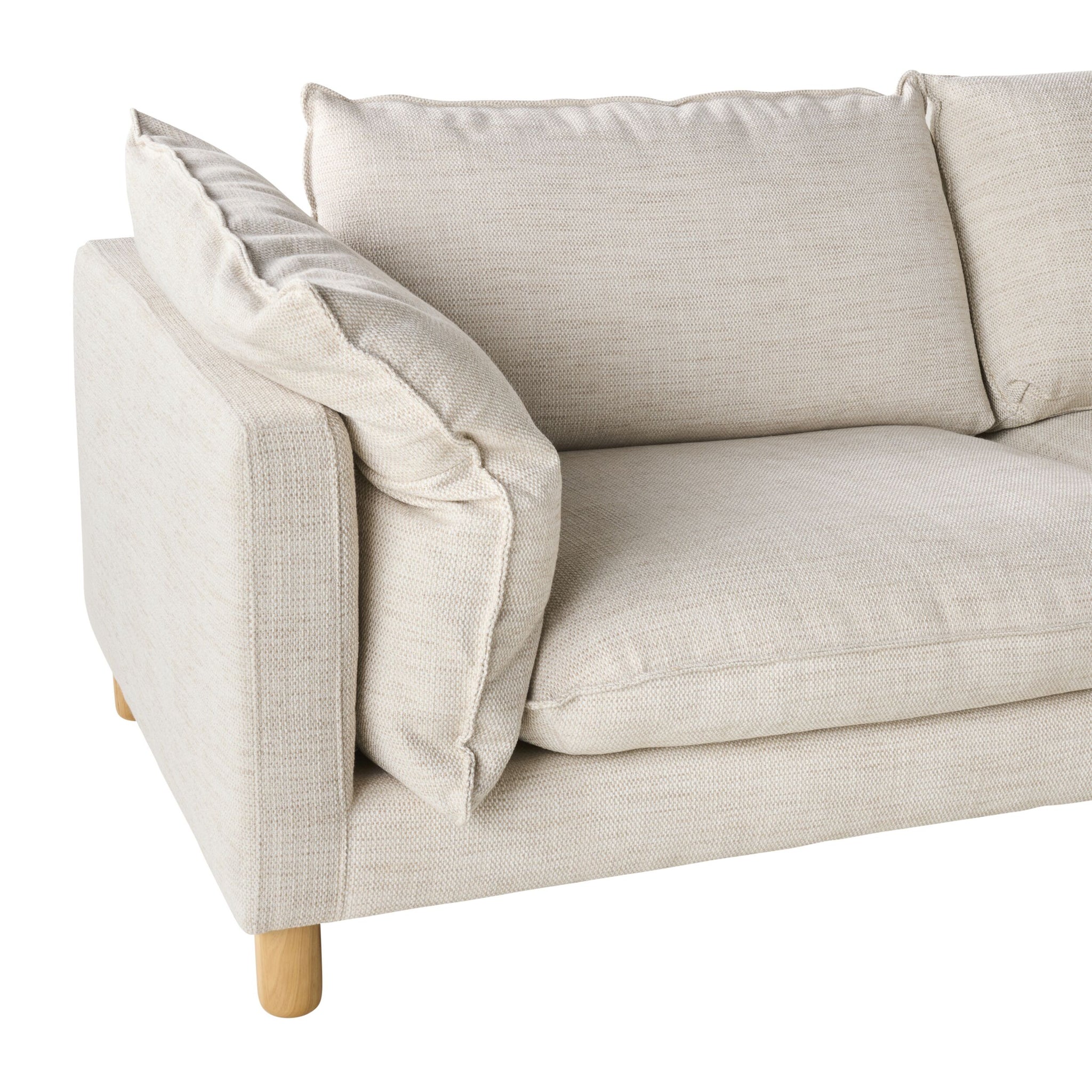 Whitehaven 5 Piece Modular Corner Sofa Eden Natural