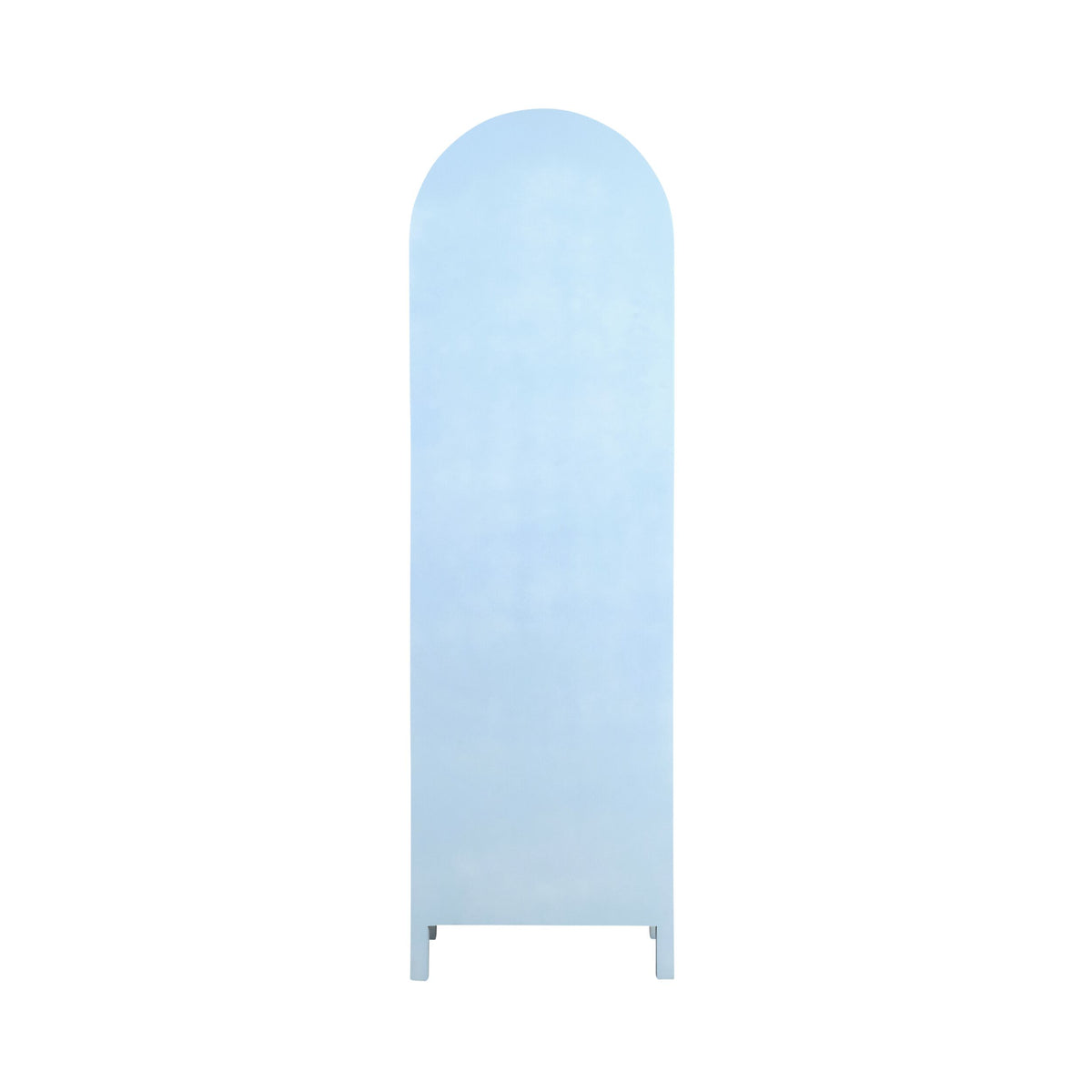 Paige Curved Bookshelf Blue