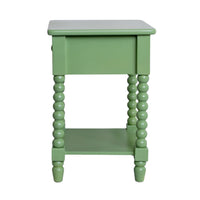 Maisie 1 Drawer Bedside Green