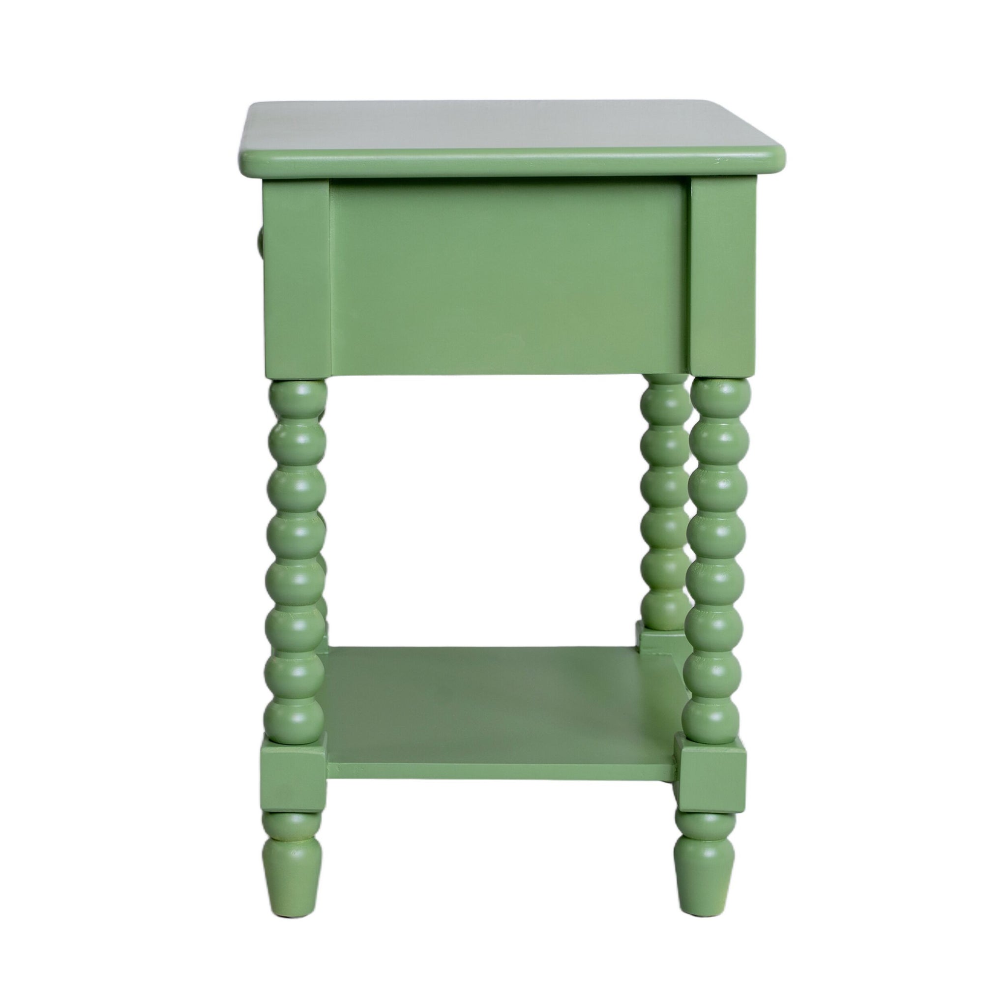 Maisie 1 Drawer Bedside Green