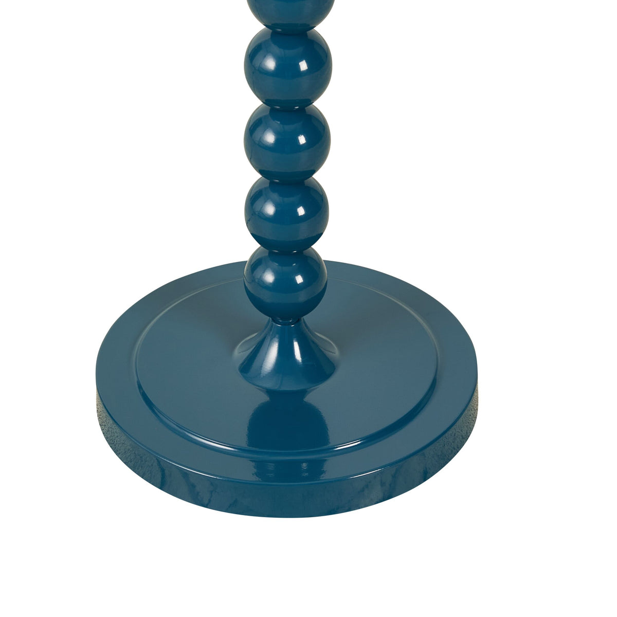 Carousel Metal Floor Lamp Base Blue 129cm