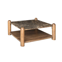 Milano Square Marble Coffee Table