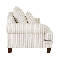 Lisette Armchair Linen Stripe