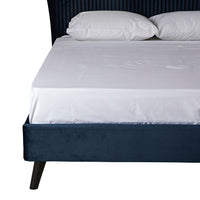 Pleat Bed Queen Midnight