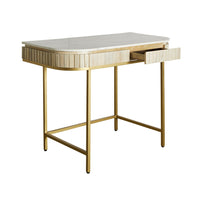 Deva Desk with Marble Top