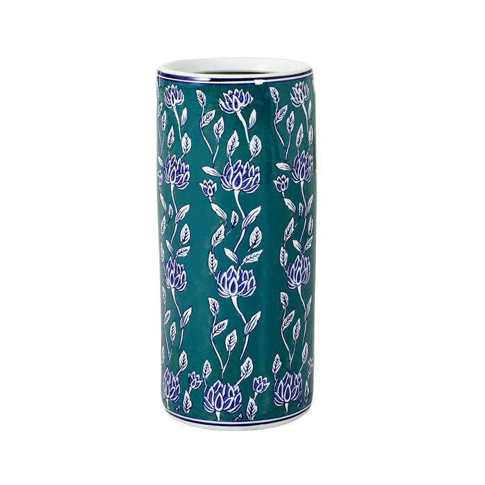 Celadon Eden Lotus Umbrella Stand