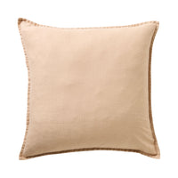 Hamptons French Linen Cushion Latte 50x50cm