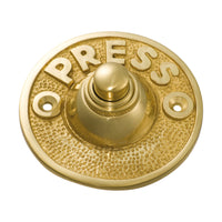 5503 Bell Press Federation Round Polished Brass D63mm