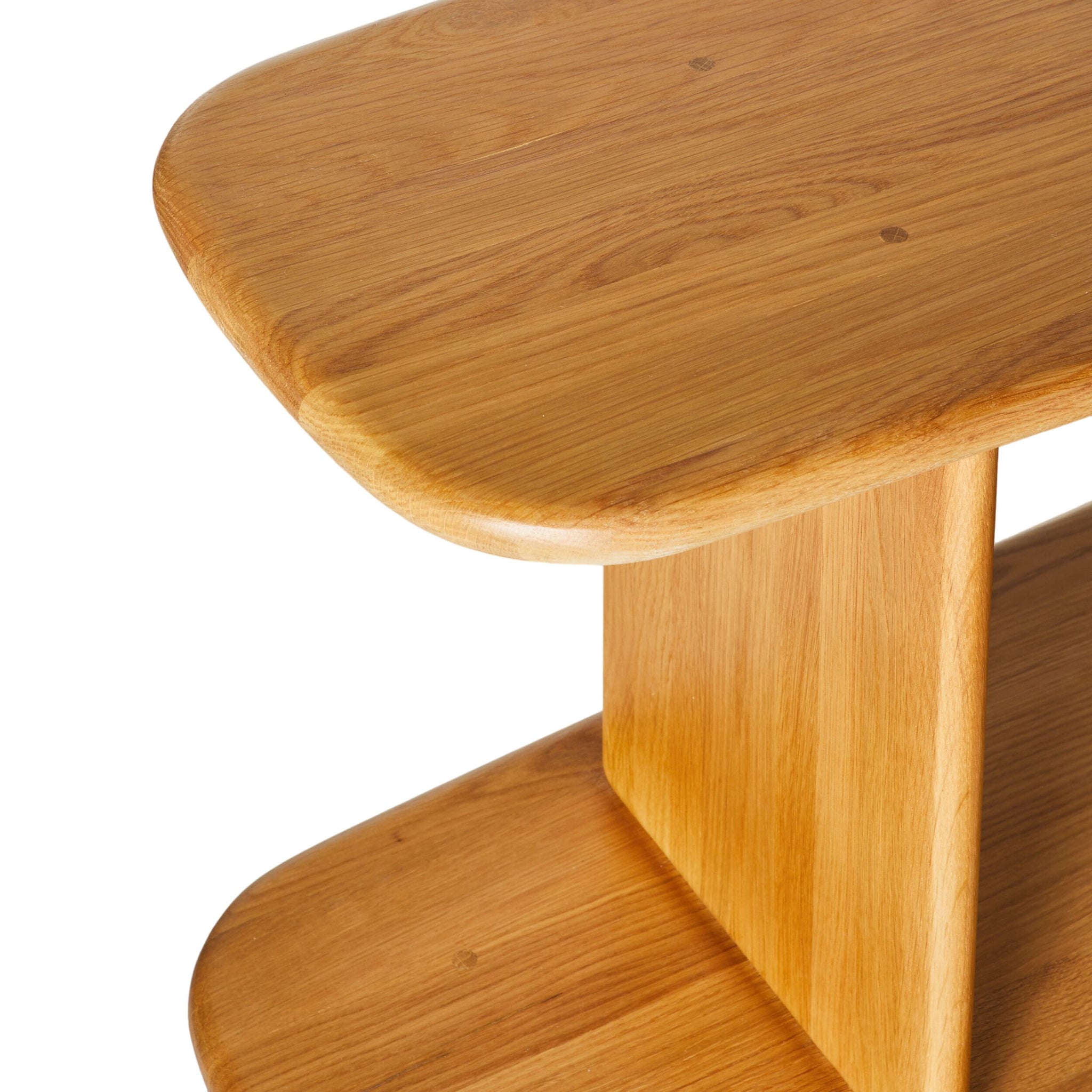 Jasper Solid Oak Low Bookshelf