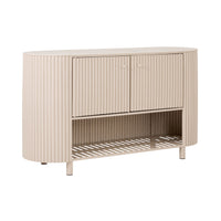 Ripple Kitchen Island Bench Taupe