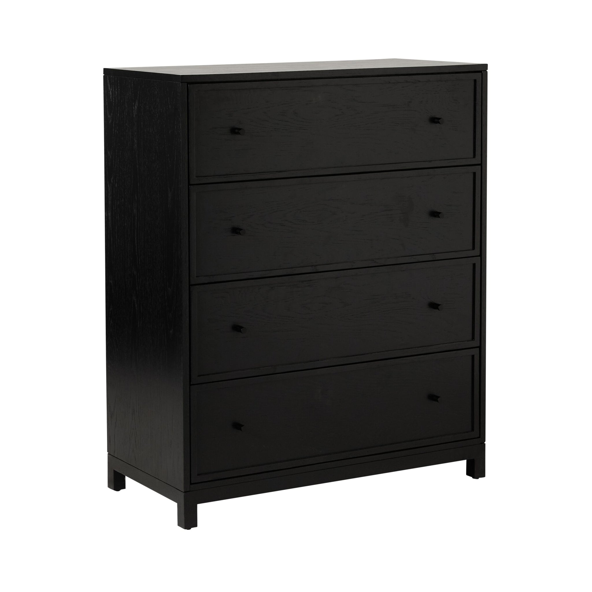 Avalon 4 Drawer Chest Black