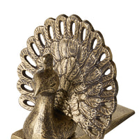 Brass Peacock Door Stop