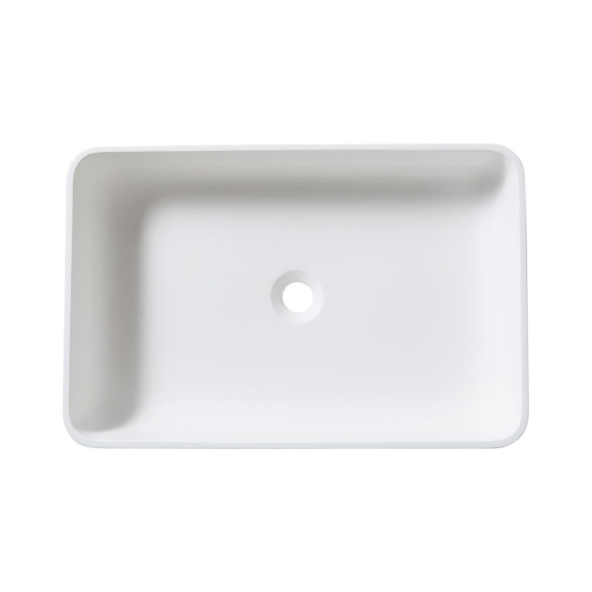 Solid Surface Square Basin 600X400X120mm
