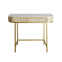 Deva Desk with Marble Top