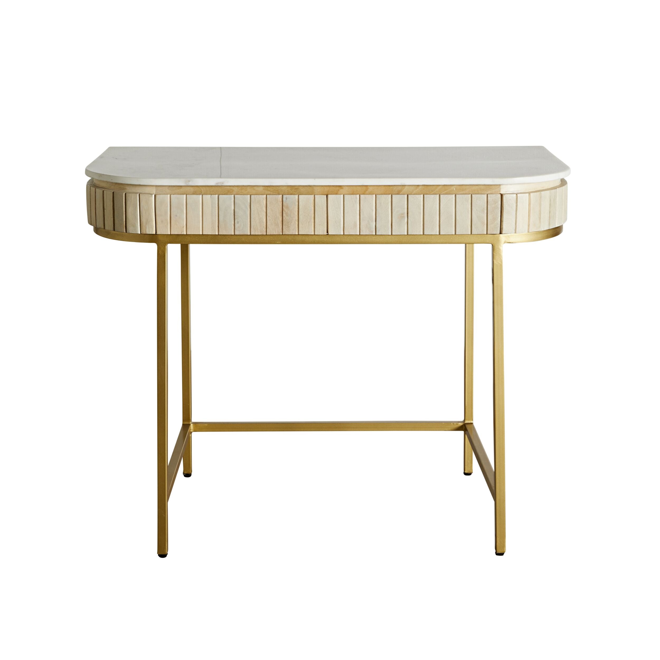 Deva Desk with Marble Top