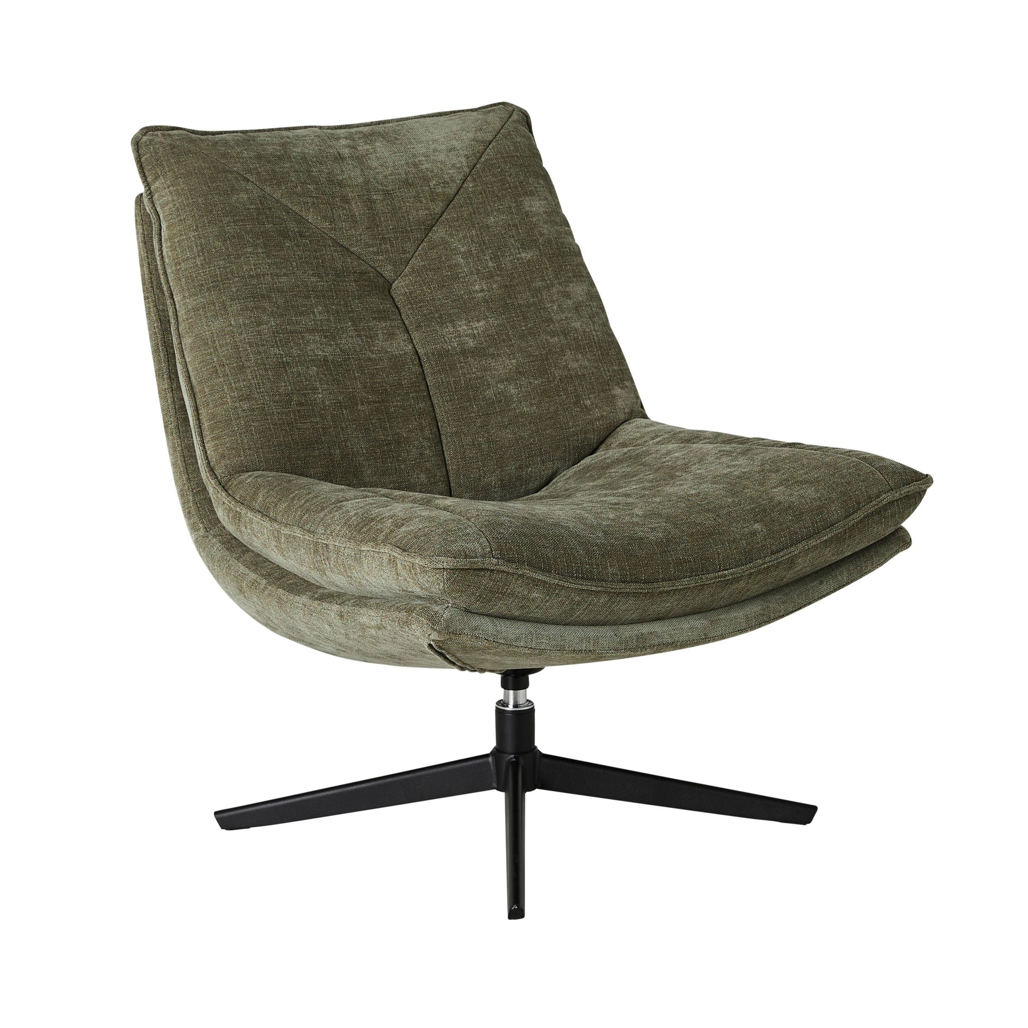 Dean Swivel Chair Forest Green