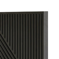 Zanzibar Diamond Wooden Wall Hanging 91cm