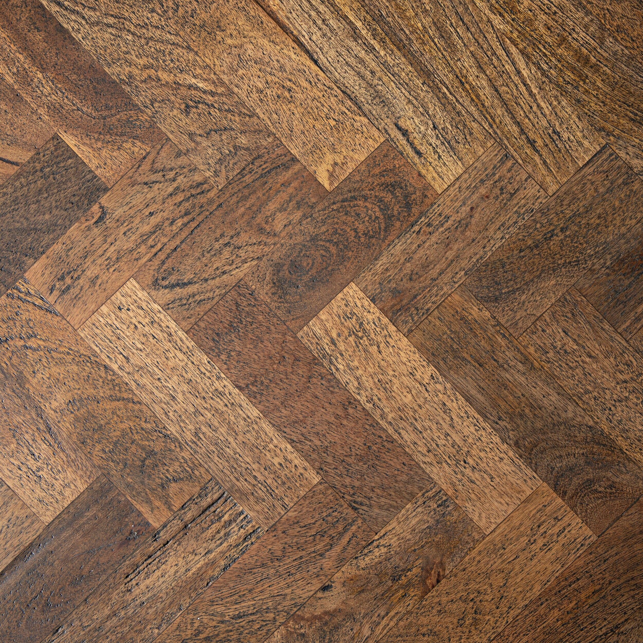 Waratah Herringbone Parquetry Dining Table 200cm