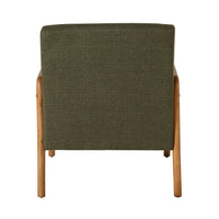 Hayes Occasional Chair Dark Green Weave