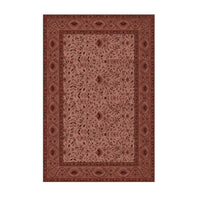 Roselle Silky Soft Washable Doormat Sangria 60x90cm