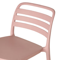 Cleo Bar Stool Rose Pink