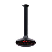Forma Electric Hanging Fireplace 80cm Black