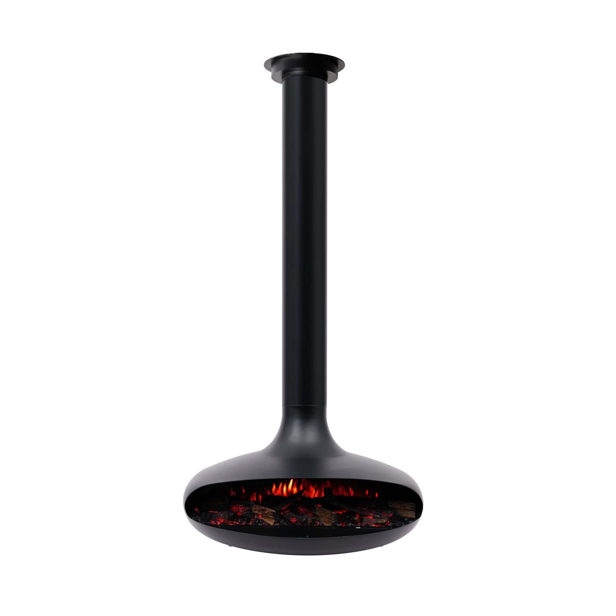 Forma Electric Hanging Fireplace 80cm Black