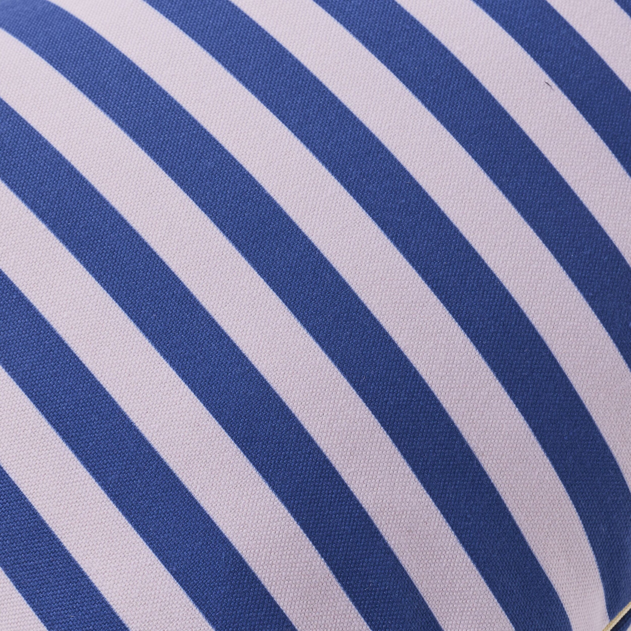 Aruba Solid and Striped Outdoor Cushion Lilac 35x55cm