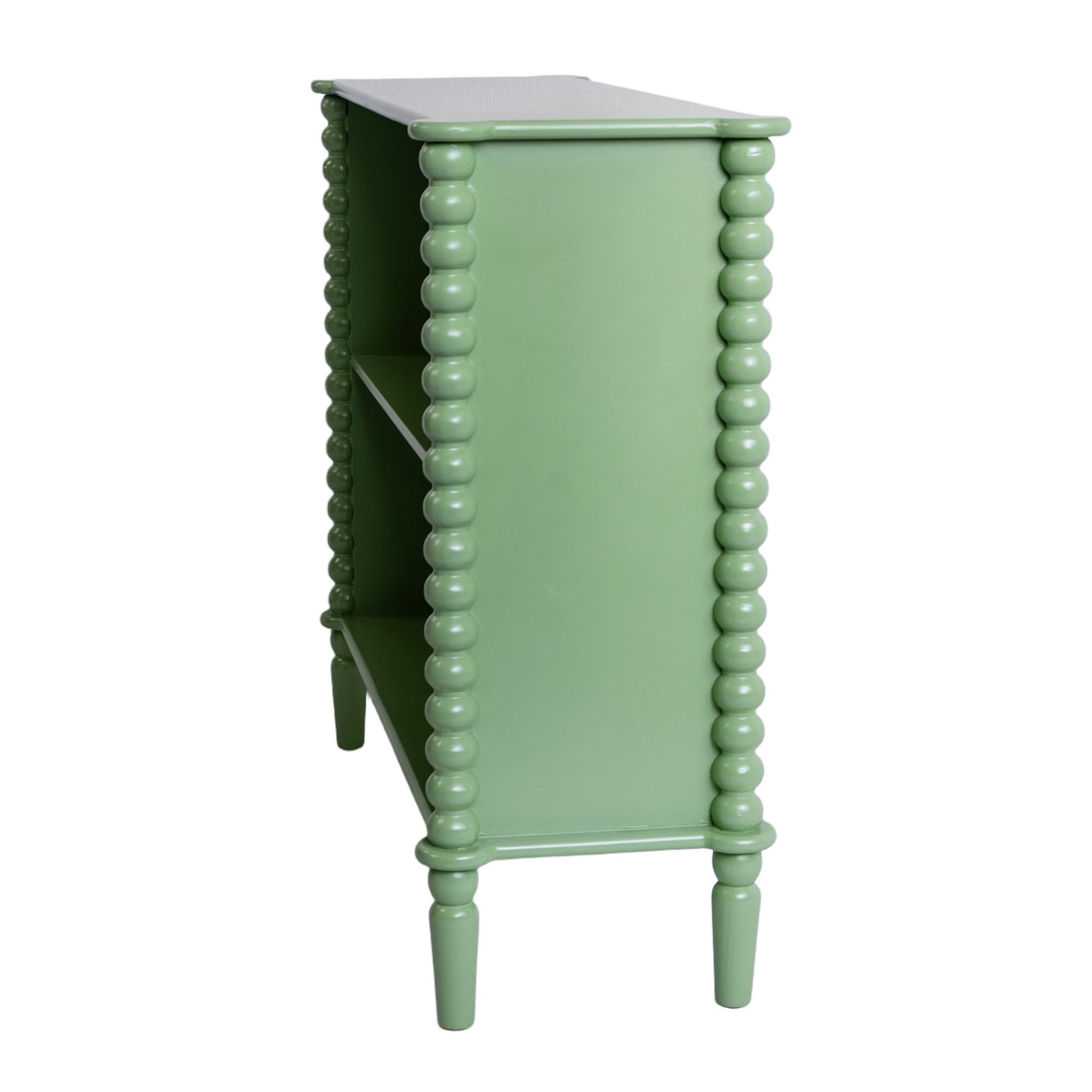 Maisie Small Bookcase Green 90x80 cm