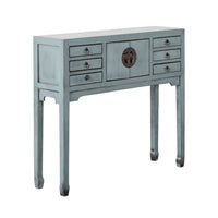 Sansha 2 Door & 6 Drawer Console Table Dove Grey