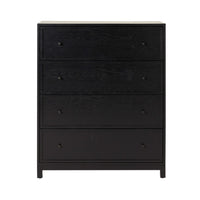 Avalon 4 Drawer Chest Black