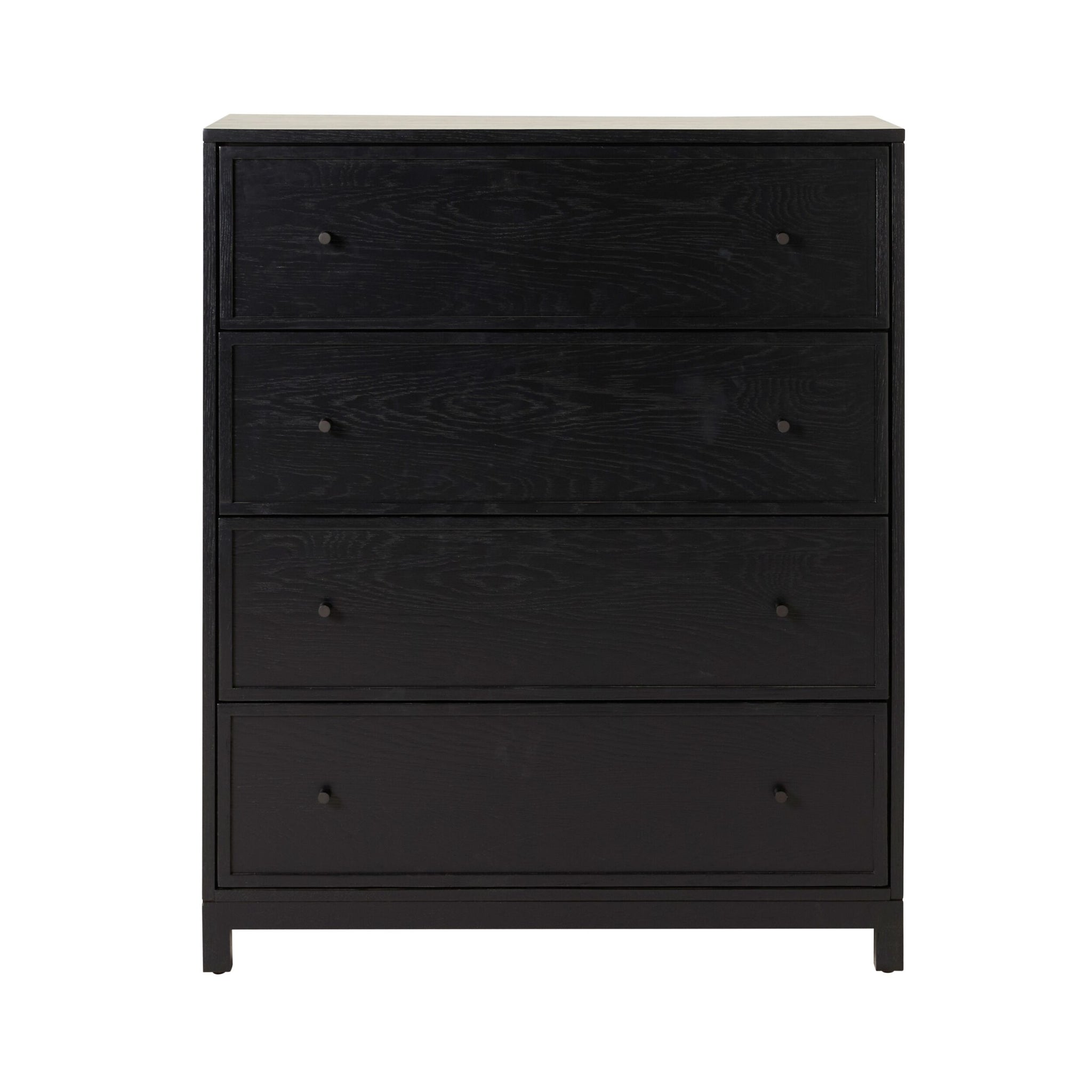Avalon 4 Drawer Chest Black