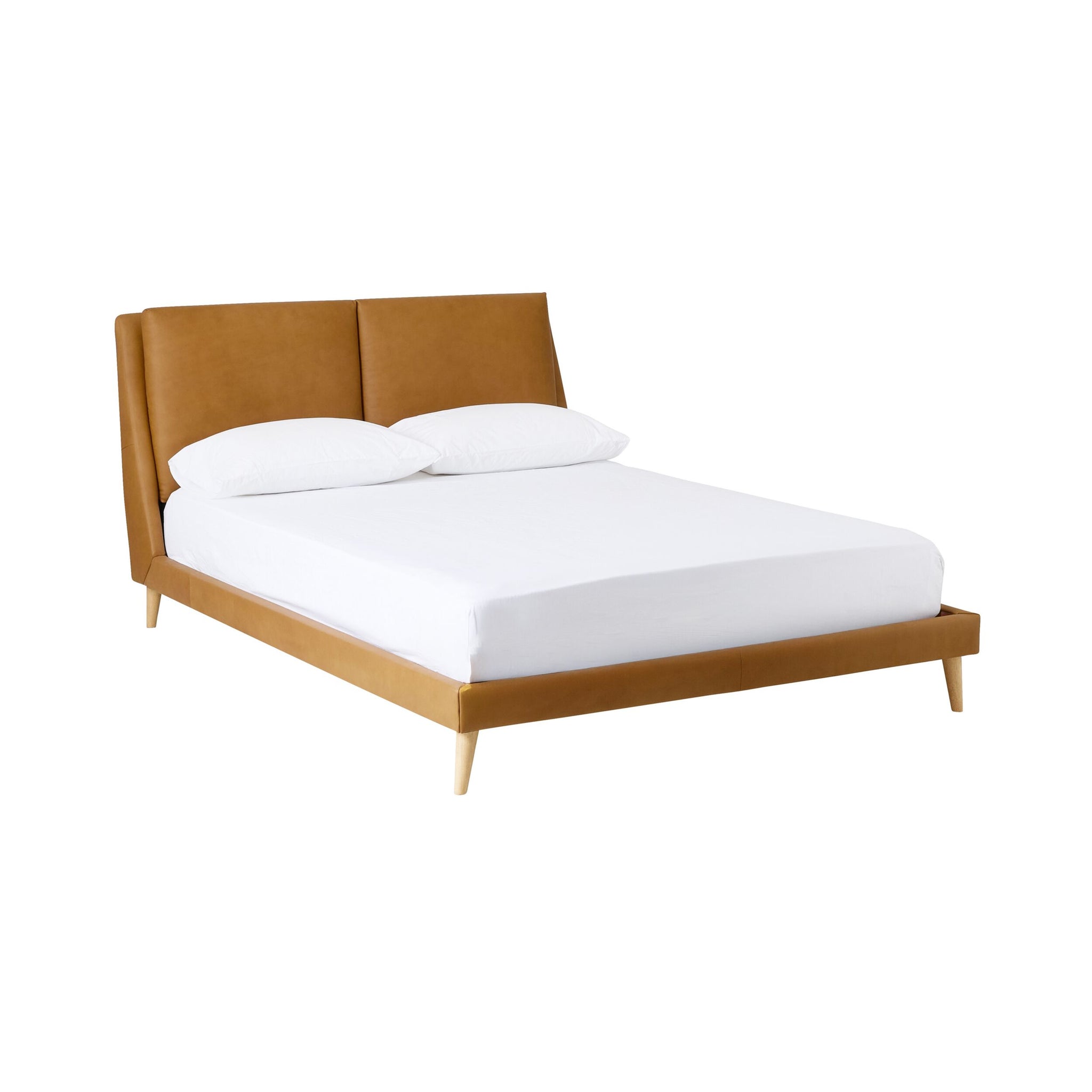 Harlem Leather Queen Bed