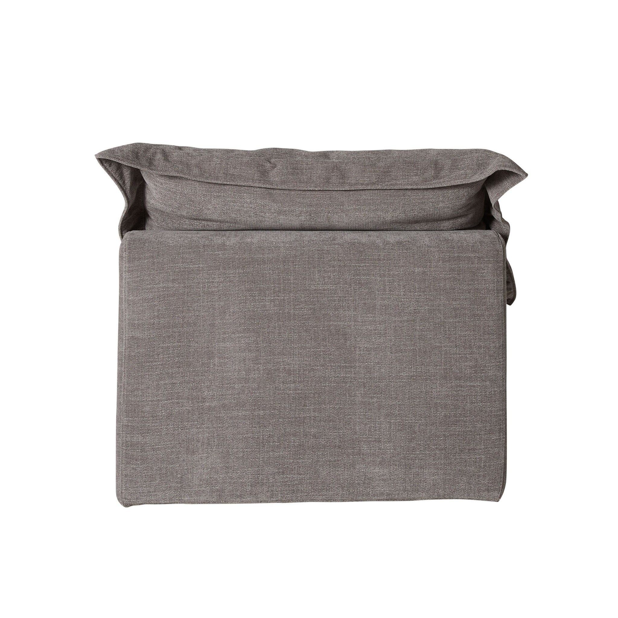 Laze Armless Sofa Twilight Grey