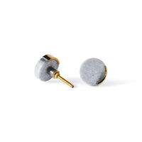 Ara Grey Round Knob with Trim 4cm