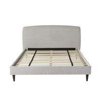 Riley King Bed Light Grey