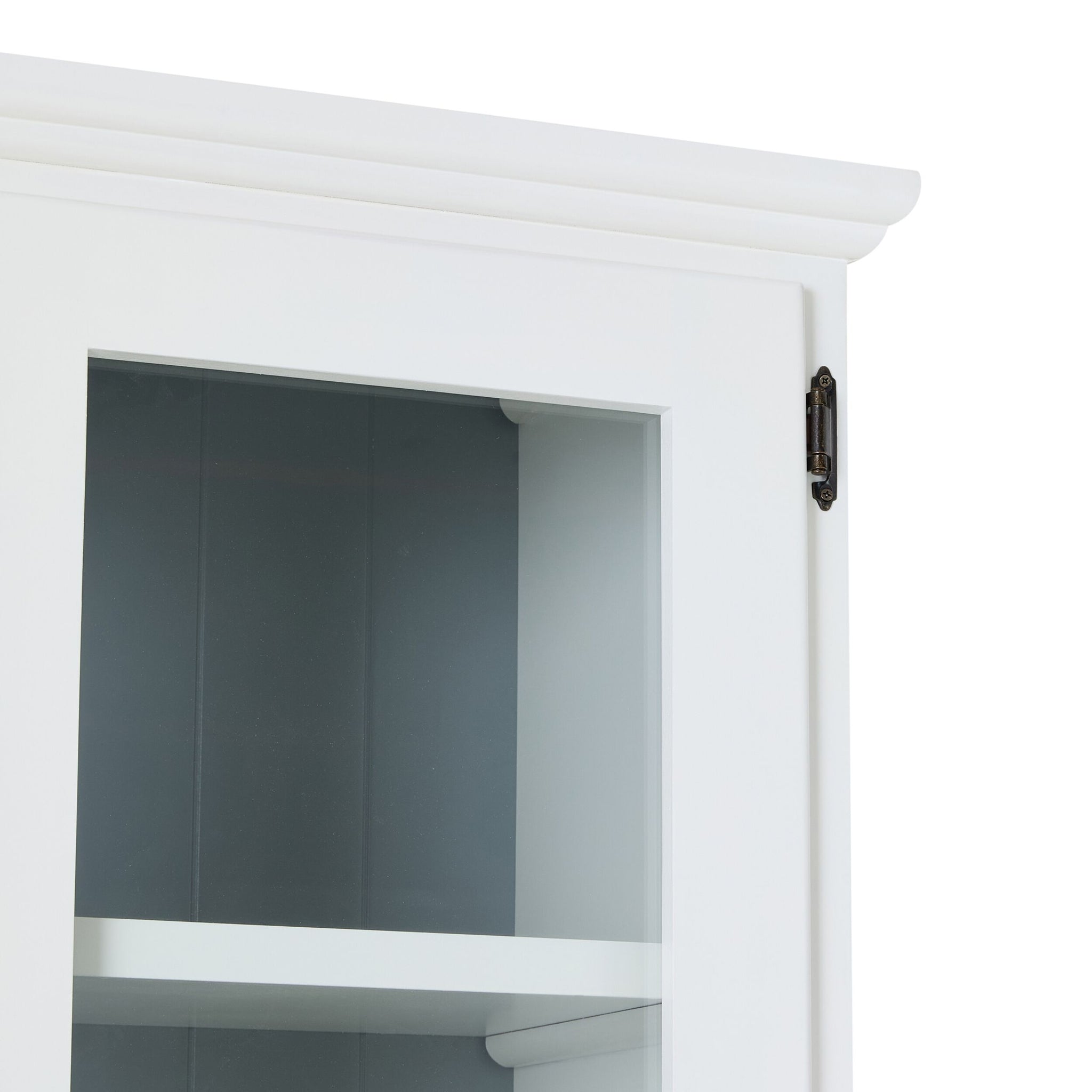 Armand 4 Door Display Cabinet 94.6 x 206cm White