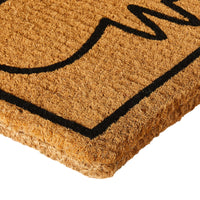 Welcome Long Coir Doormat 120x40cm