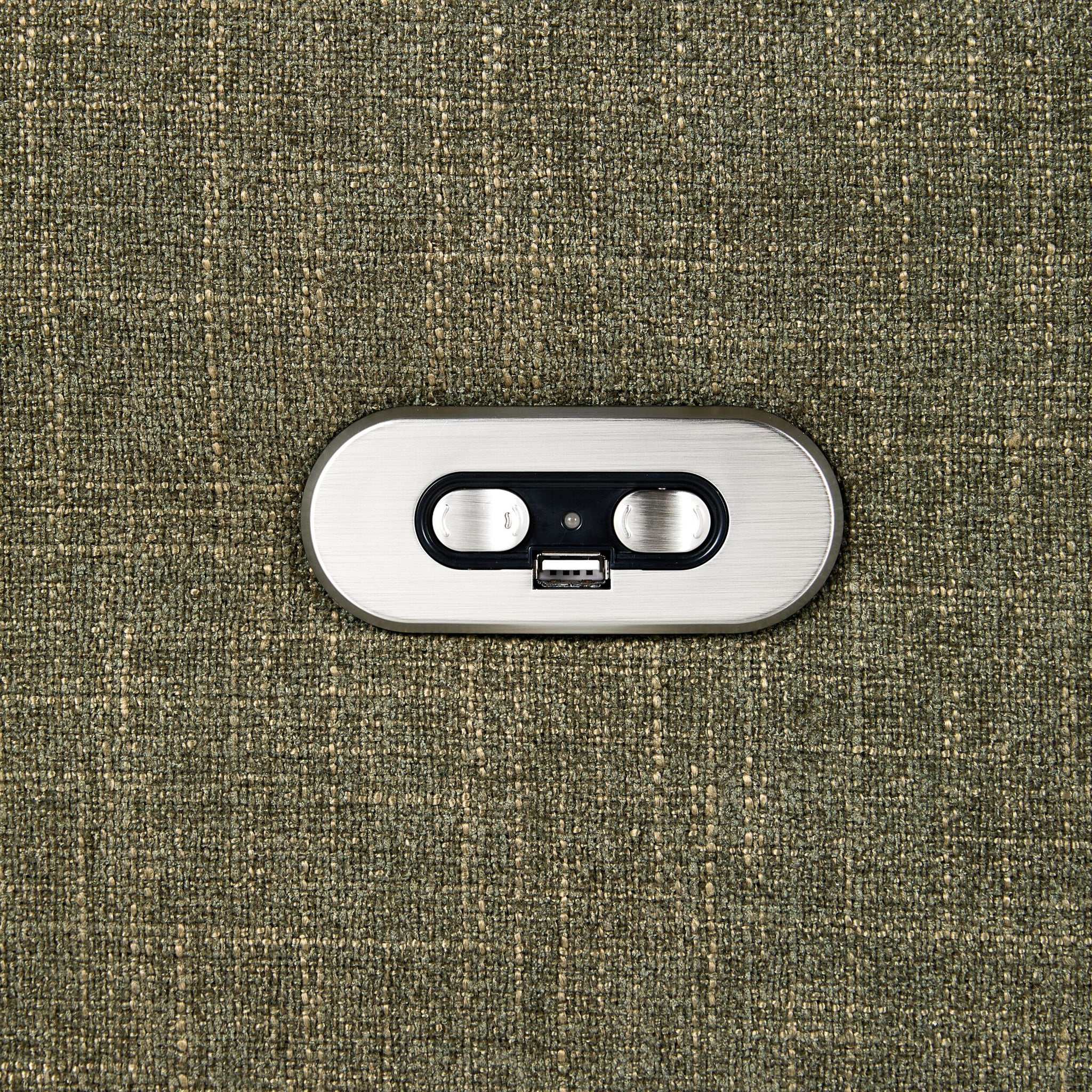 Dunaway 3 Seater Recliner Chaise Sofa Daintree Green