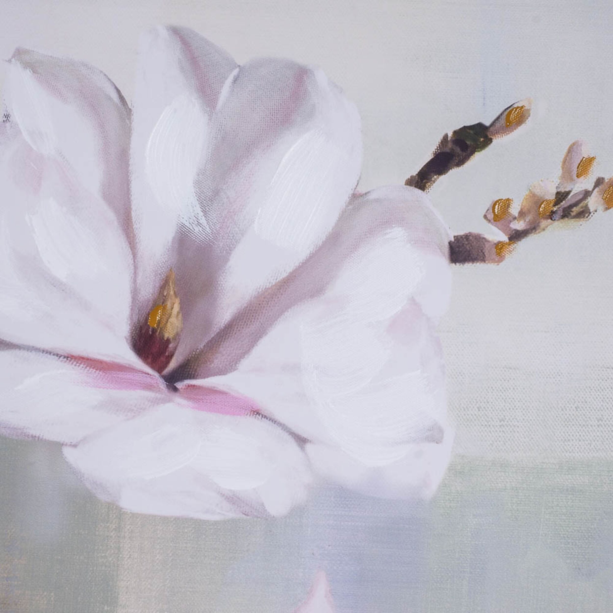 Arthouse Magnolia Blooms Framed Print 90x60cm