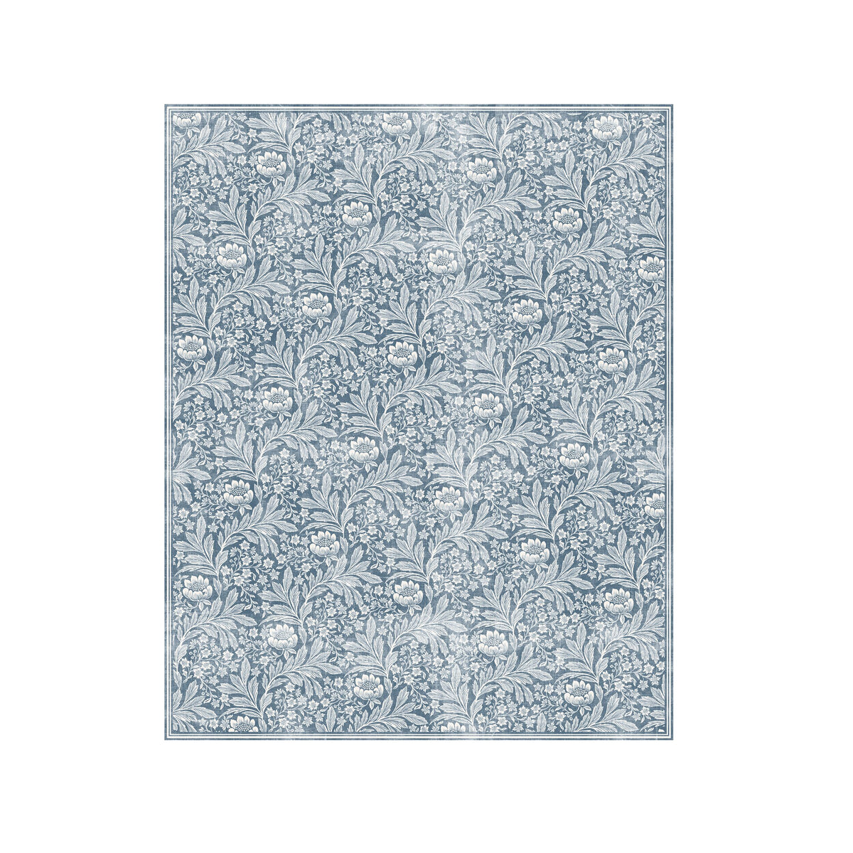 Florentine Silky Soft Washable Rug Blue 240x300cm