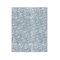 Florentine Silky Soft Washable Rug Blue 240x300cm