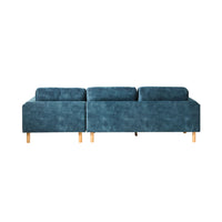 Finch 3 Seater RHS Chaise Haven Denim