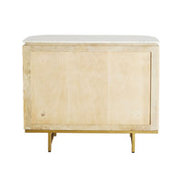 Deva 3 drawer Chest with Marble Top