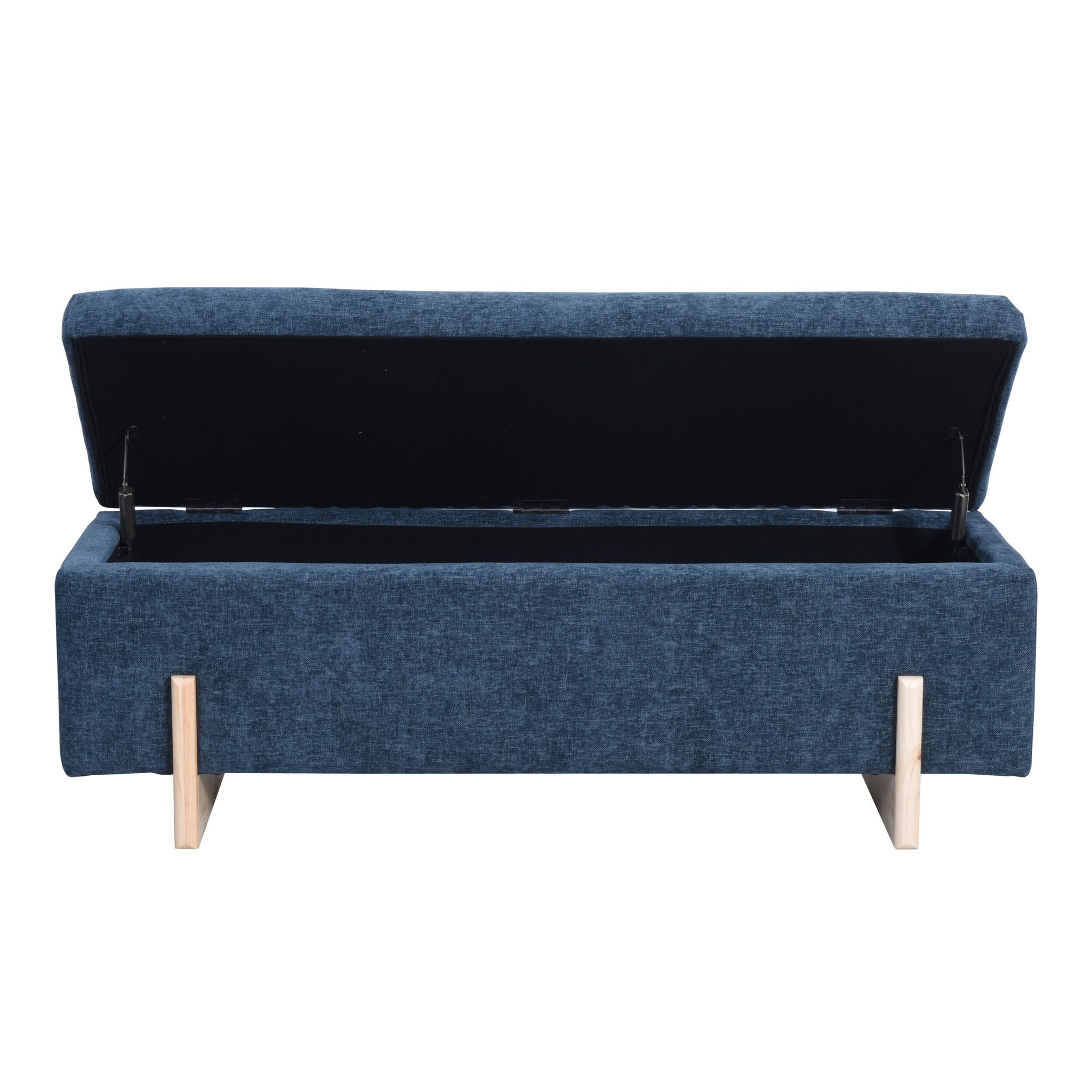 Sara Storage Bench Mineral Blue
