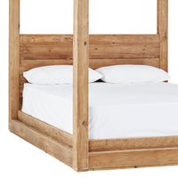 Kalise Reclaimed Timber 4 Poster King Bed