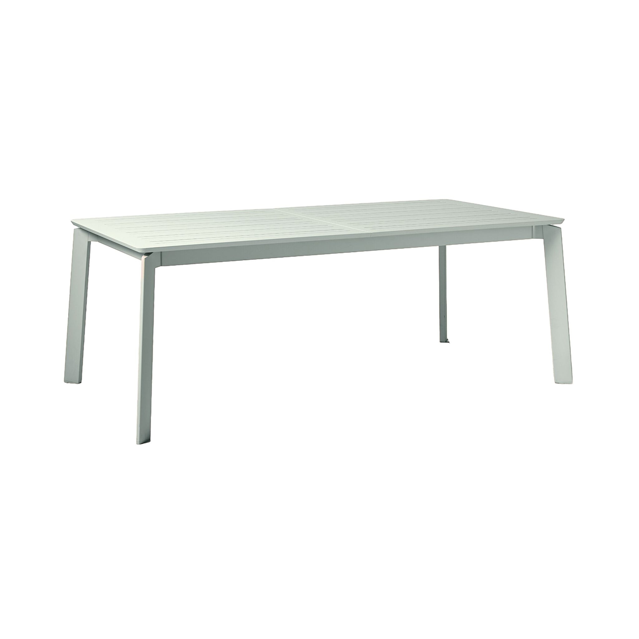 Santana Aluminium Extension Table Steely Green  200/300cm